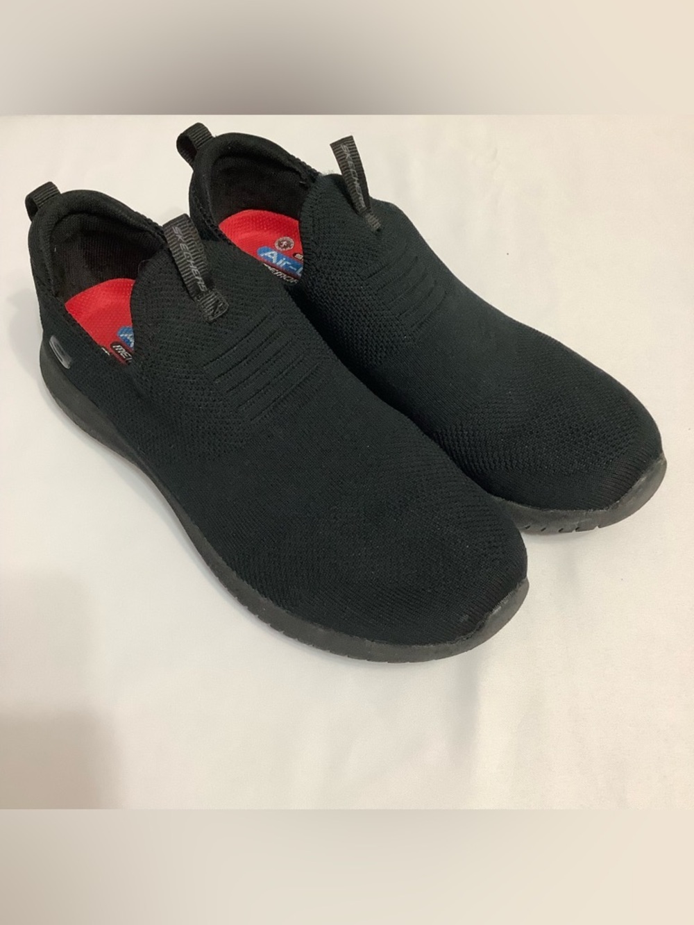 Skechers Work Slip On Relaxed Fit Ultra Flex SR Shoes Black Size 8.5  (SH034)